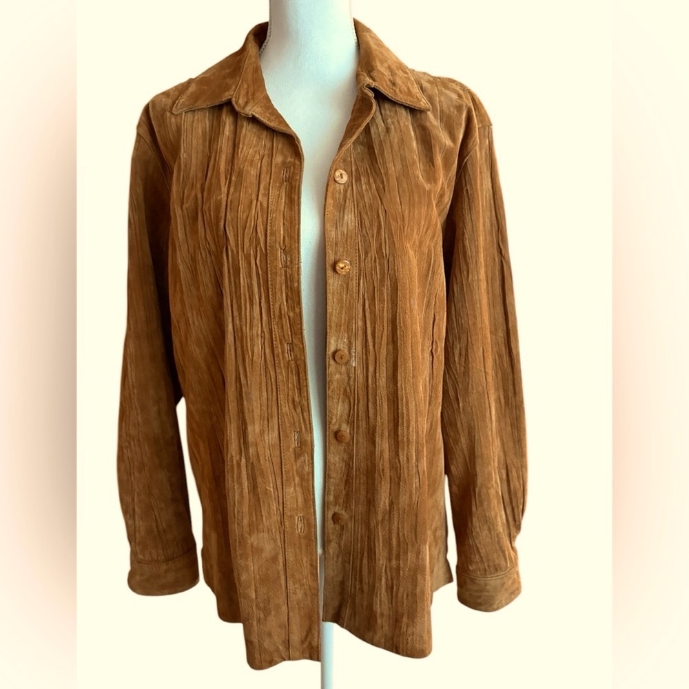 Coldwater Creek suede jacket
